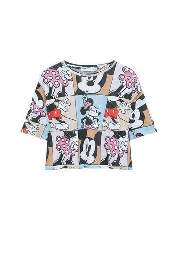 All over Mickey Mouse print T-shirt