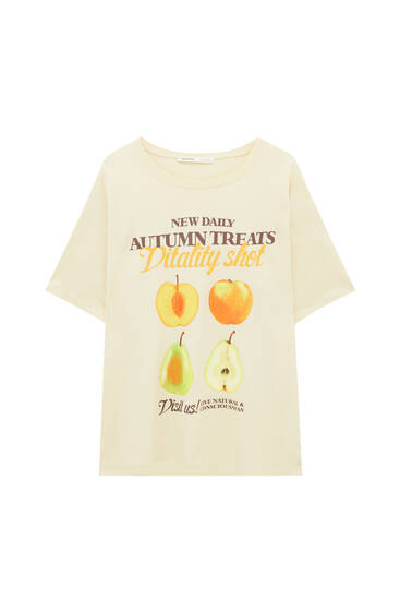 T-shirt imprimé fruits
