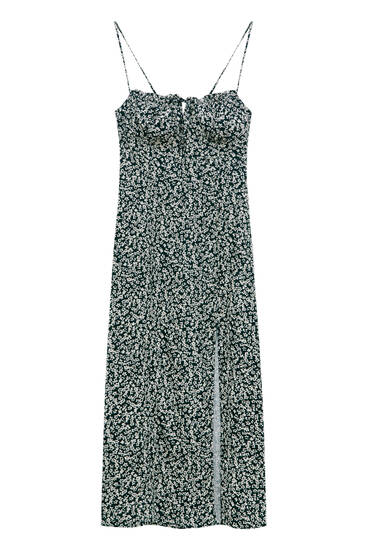 pull and bear robe longue