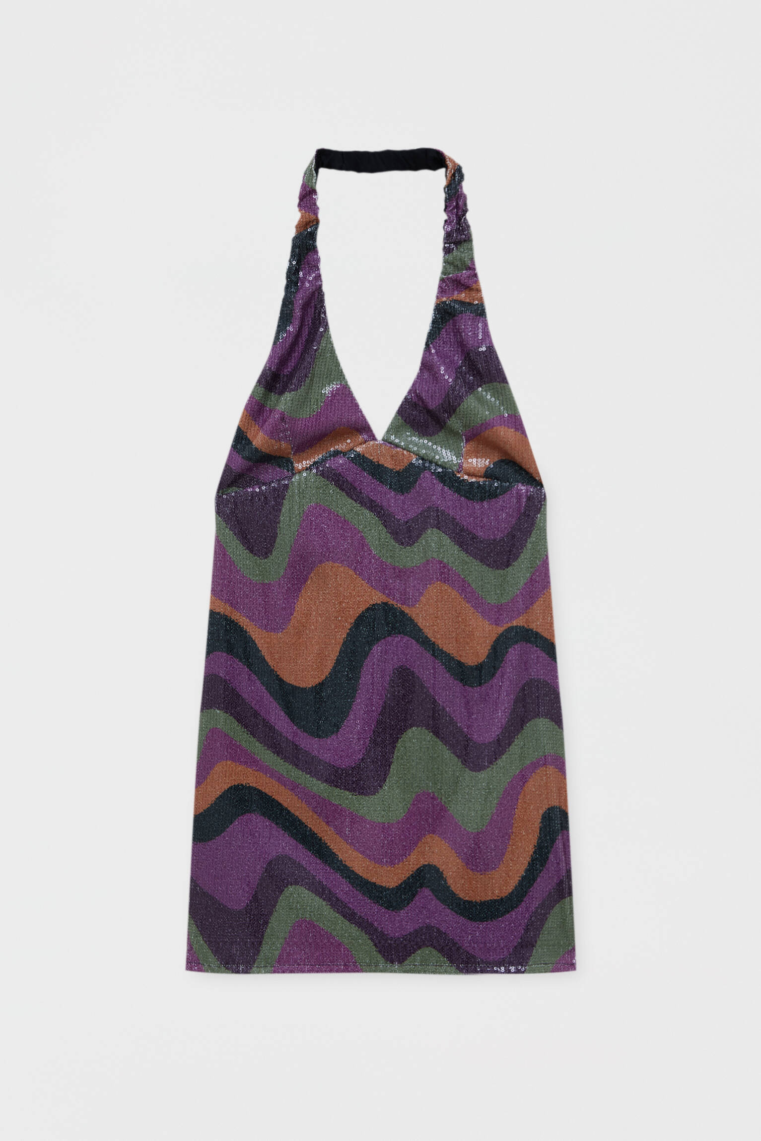 pull and bear robe paillette