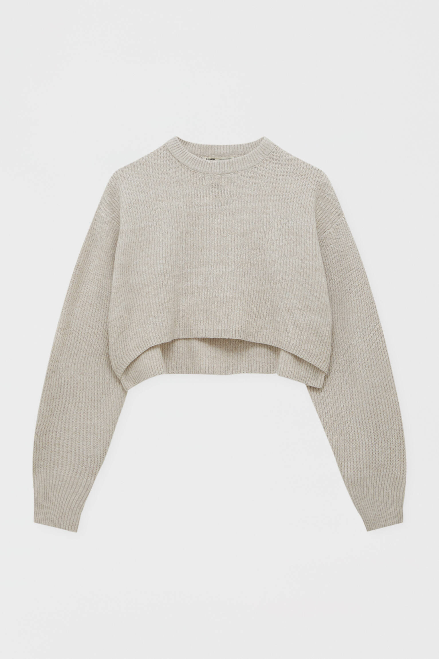 sweater crop pull and bear