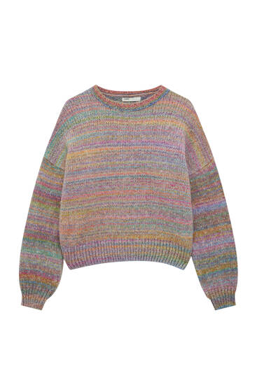Ombré knit sweater