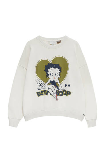 Betty Boop heart sweatshirt