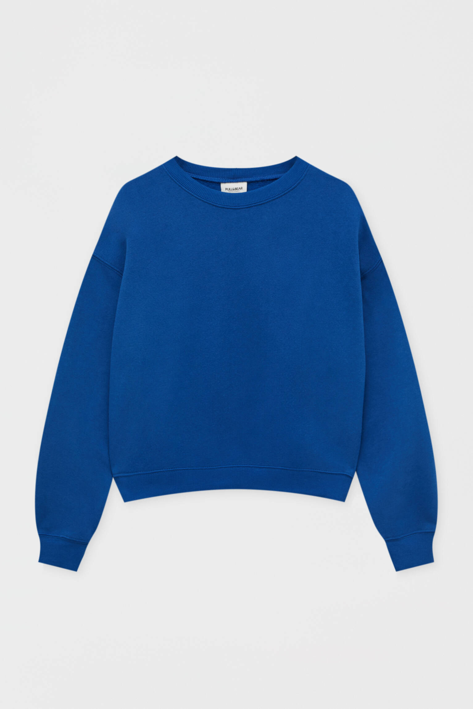 Pull \u0026 Bear - Sudadera básica color cuello redondo