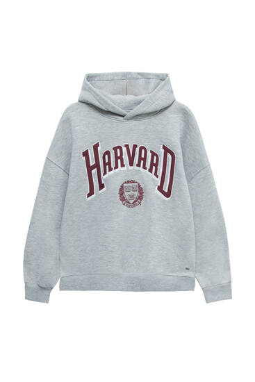 Grey Harvard sweatshirt