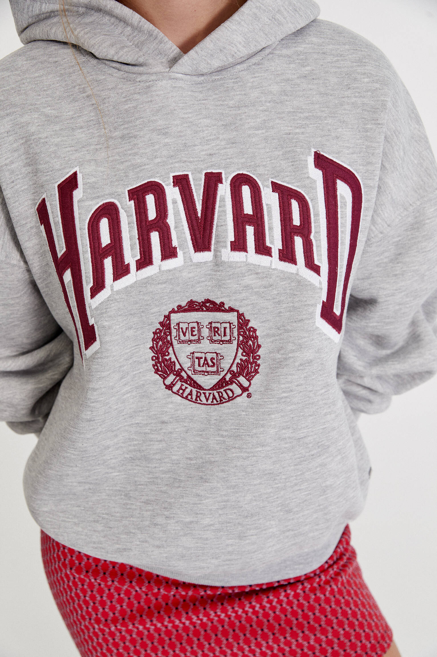 pull and bear harvard sweatshirt