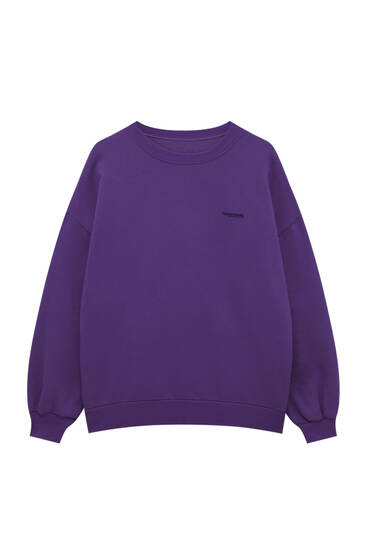 pull and bear basic sweatshirt