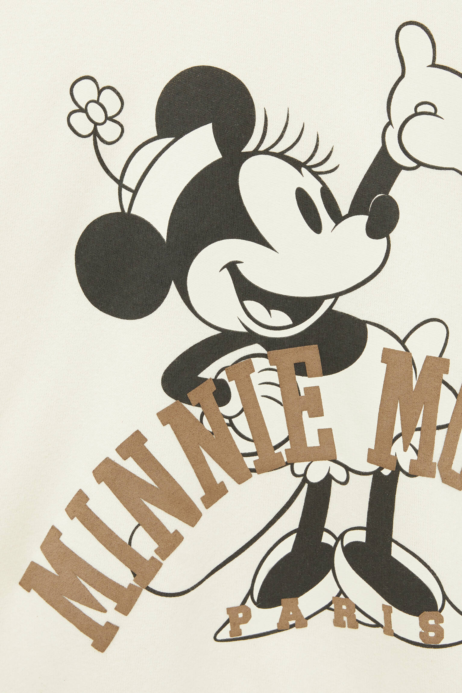 Pull \u0026 Bear - Sudadera Mickey Mouse marrón
