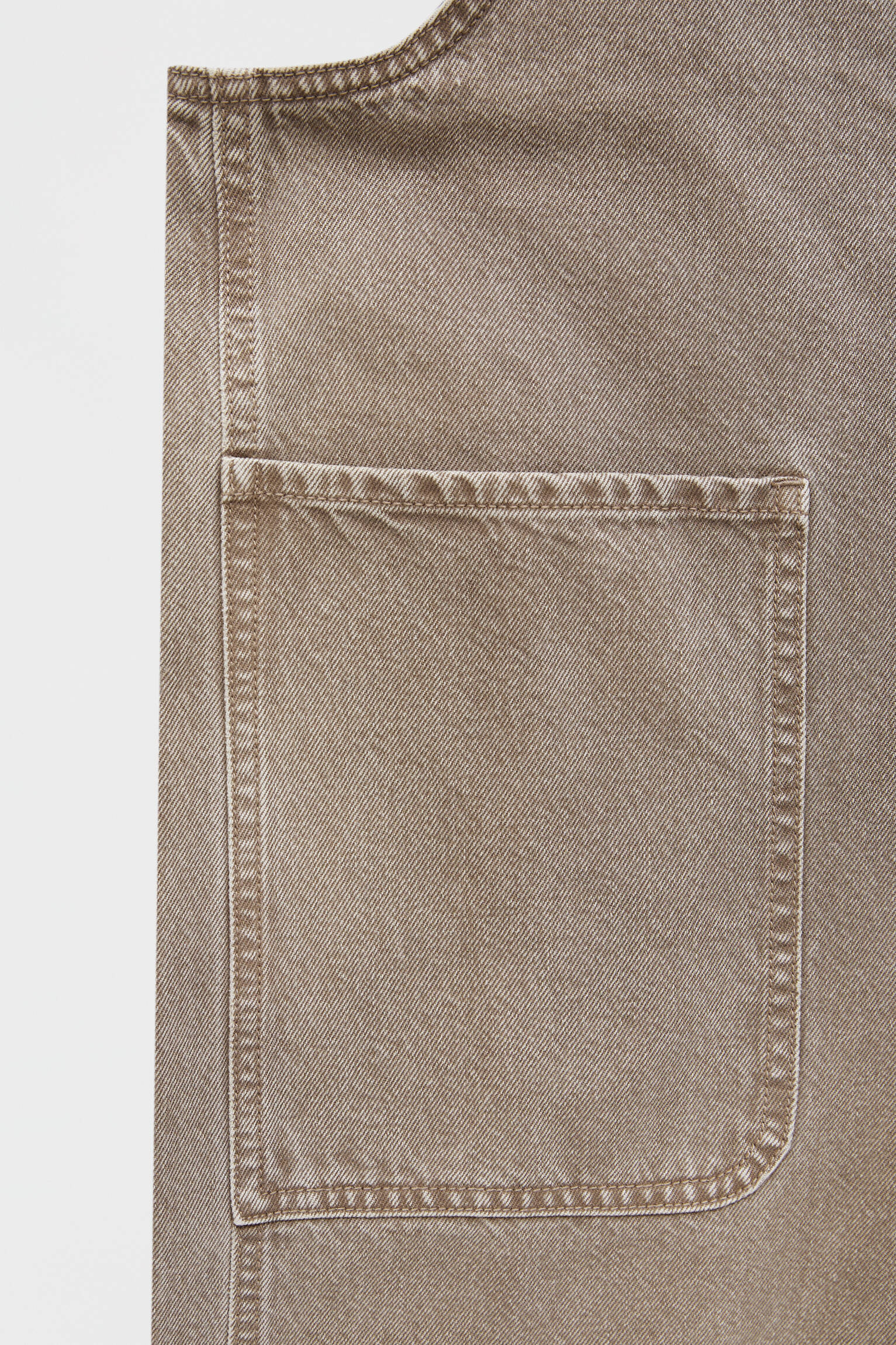 Pull \u0026 Bear - Peto vaquero oversize