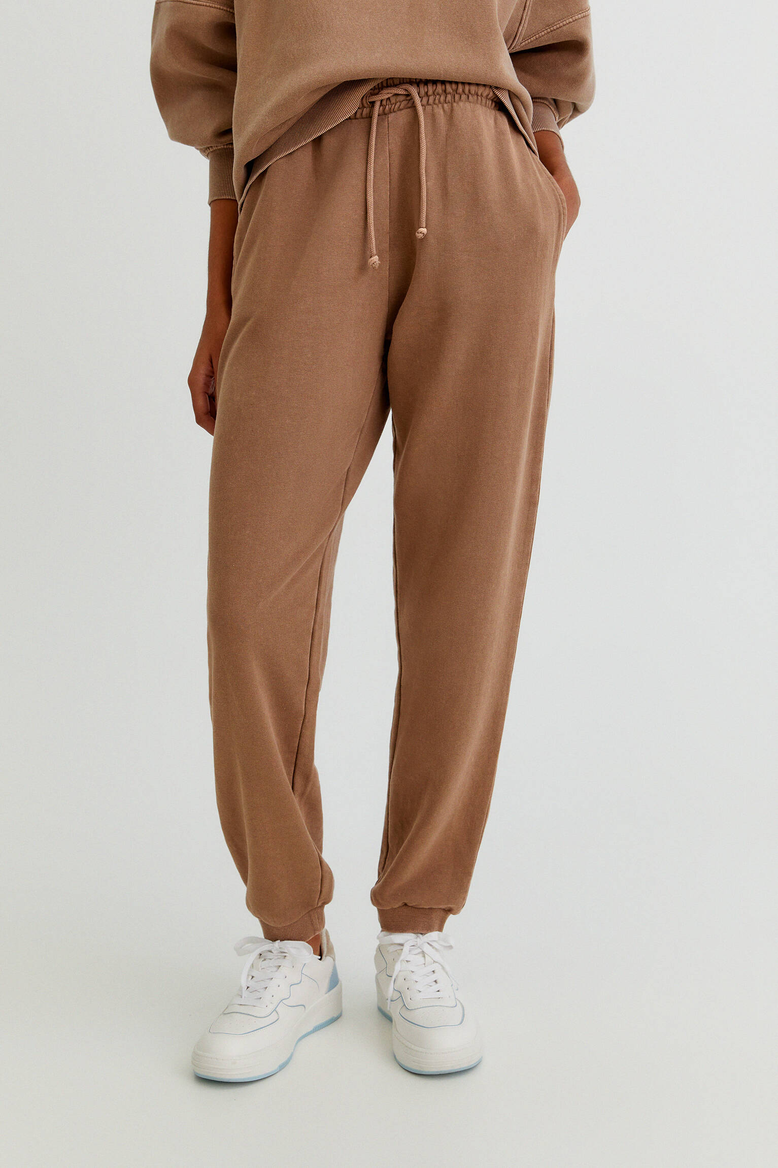 Pull \u0026 Bear - Pants básicos color