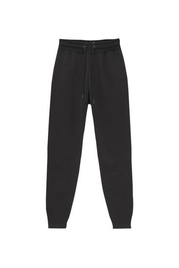 Pantalon negro mujer pull and bear Clearance