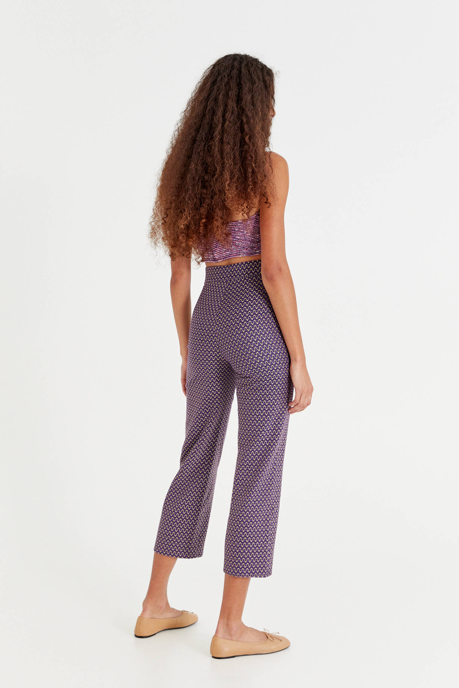 Capri trousers - PULL&BEAR