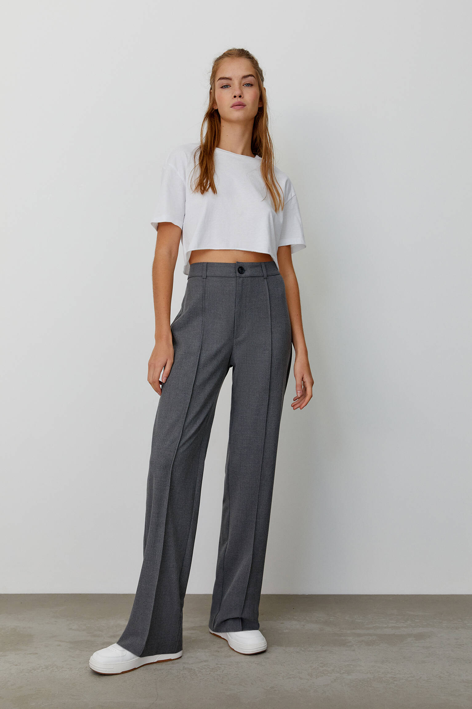 Pull \u0026 Bear - Pantalón regular fit