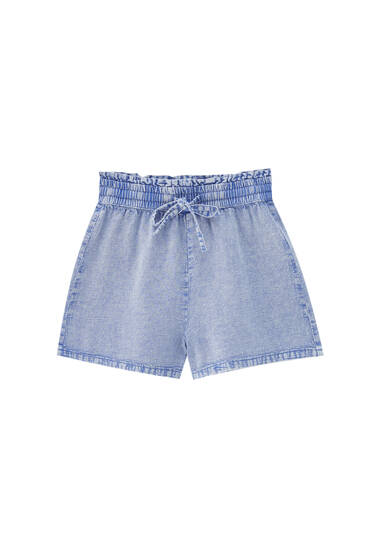 pull and bear biker shorts