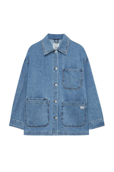 pull and bear jeans jacket