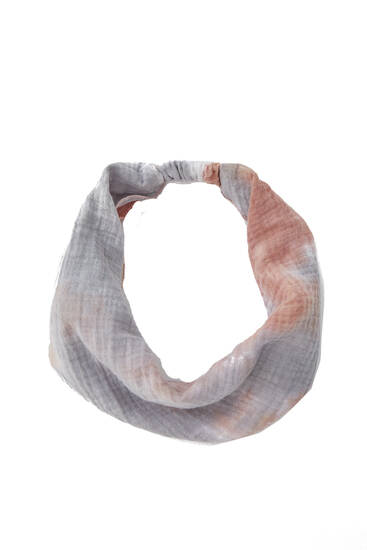Tie-dye scarf