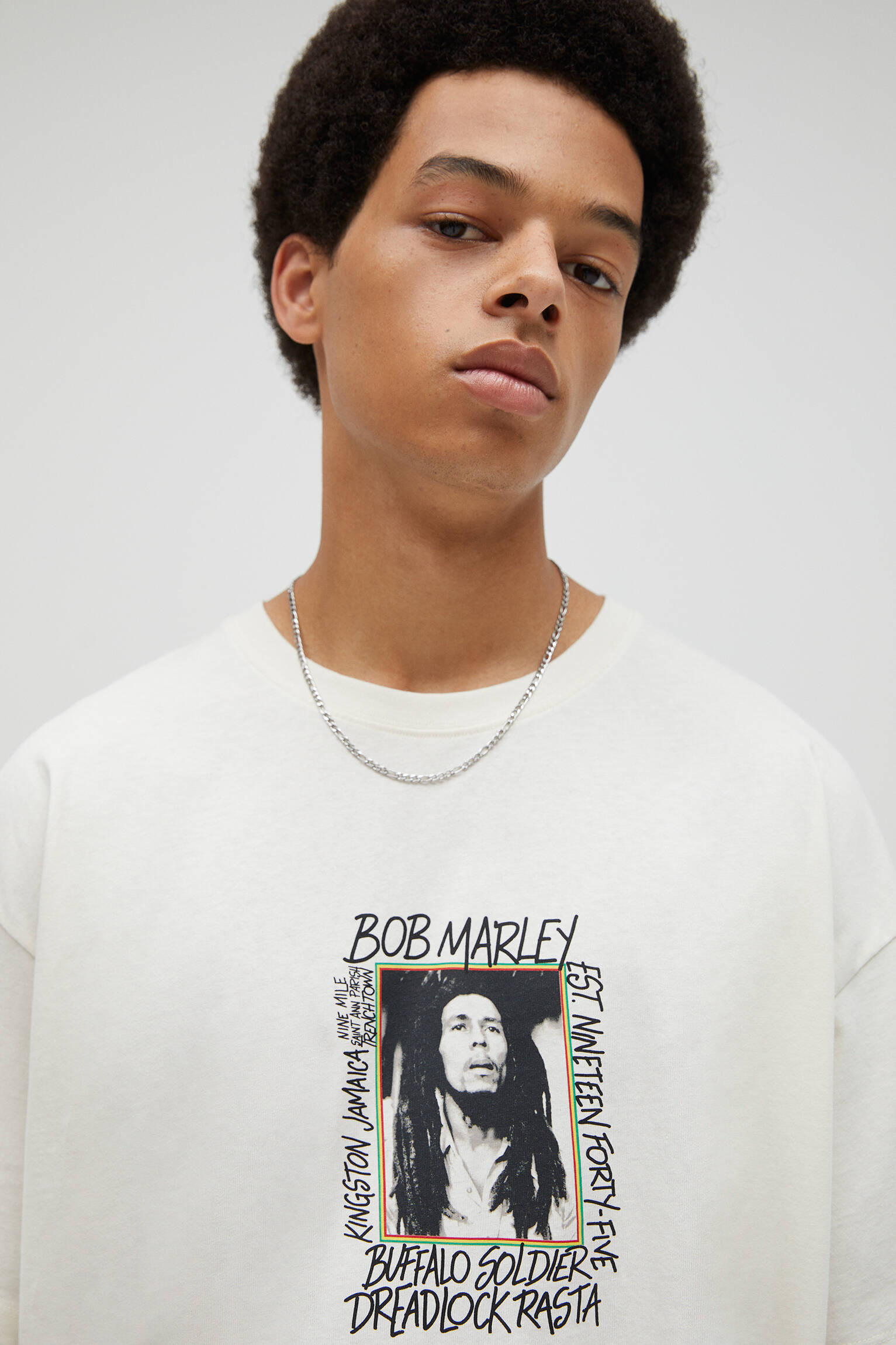 Pull & Bear - Bob Marley “Buffalo Soldier” T-shirt