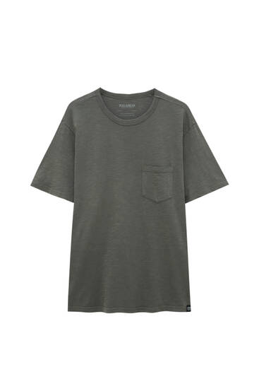 Camisetas básicas hombre pull and bear Clearance