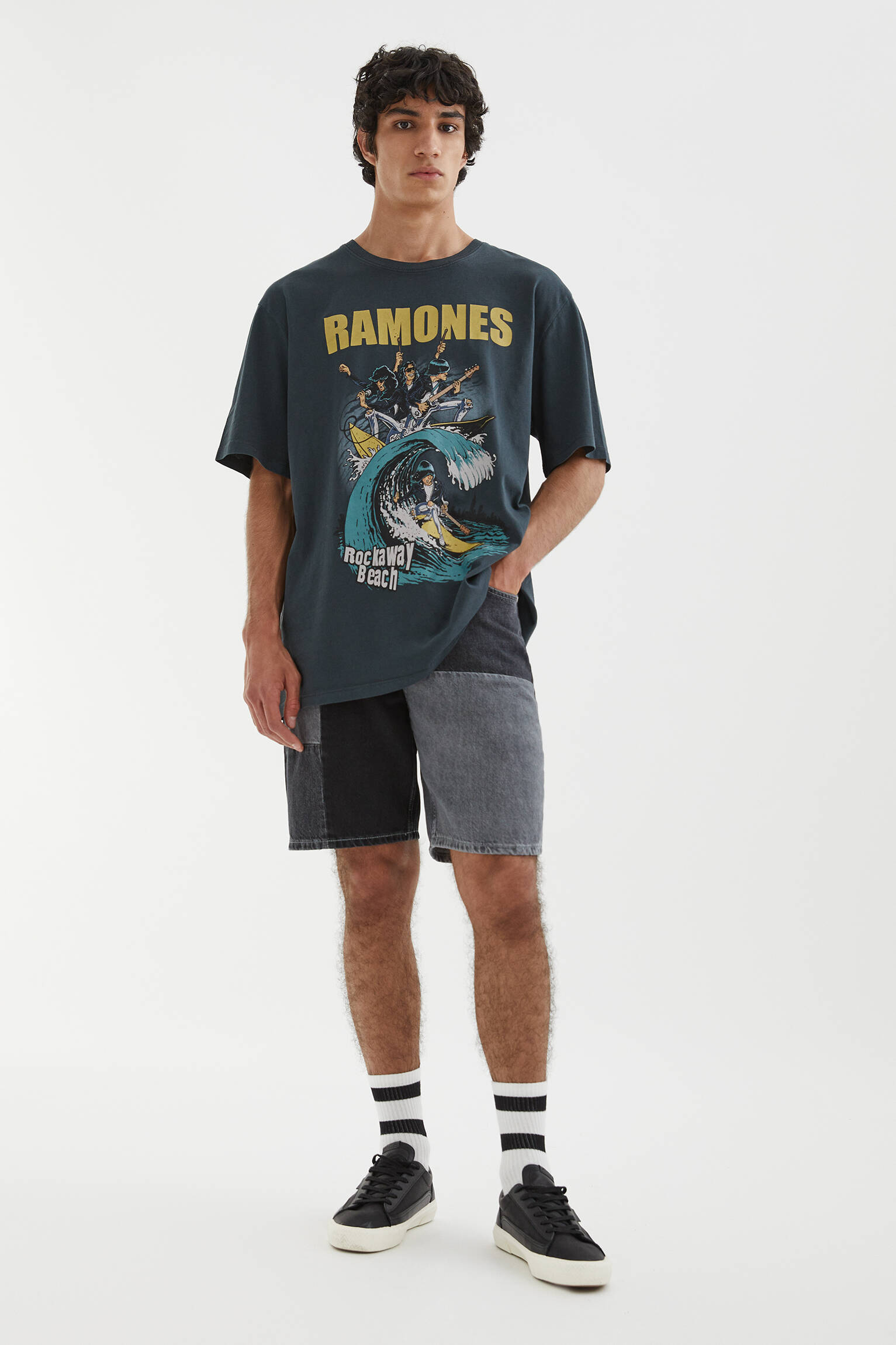 Pull & - Black Ramones T-shirt