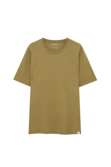 Camisetas basicas pull and bear hombre Clearance