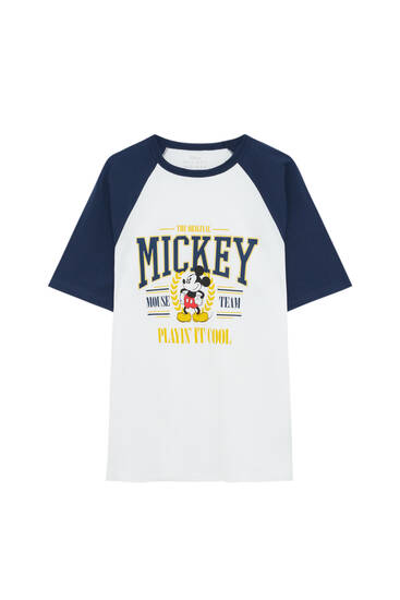Mickey Mouse T-shirt with raglan sleeves
