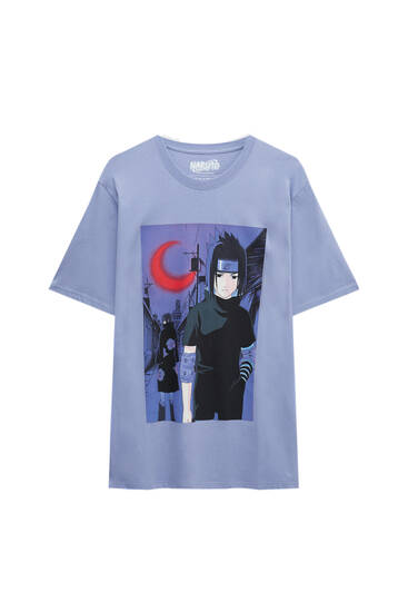 Naruto moon print T-shirt