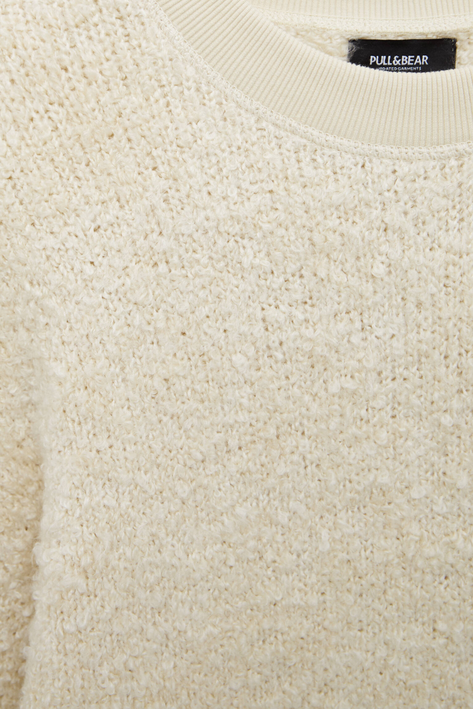 Pull & Bear - Faux shearling sweater