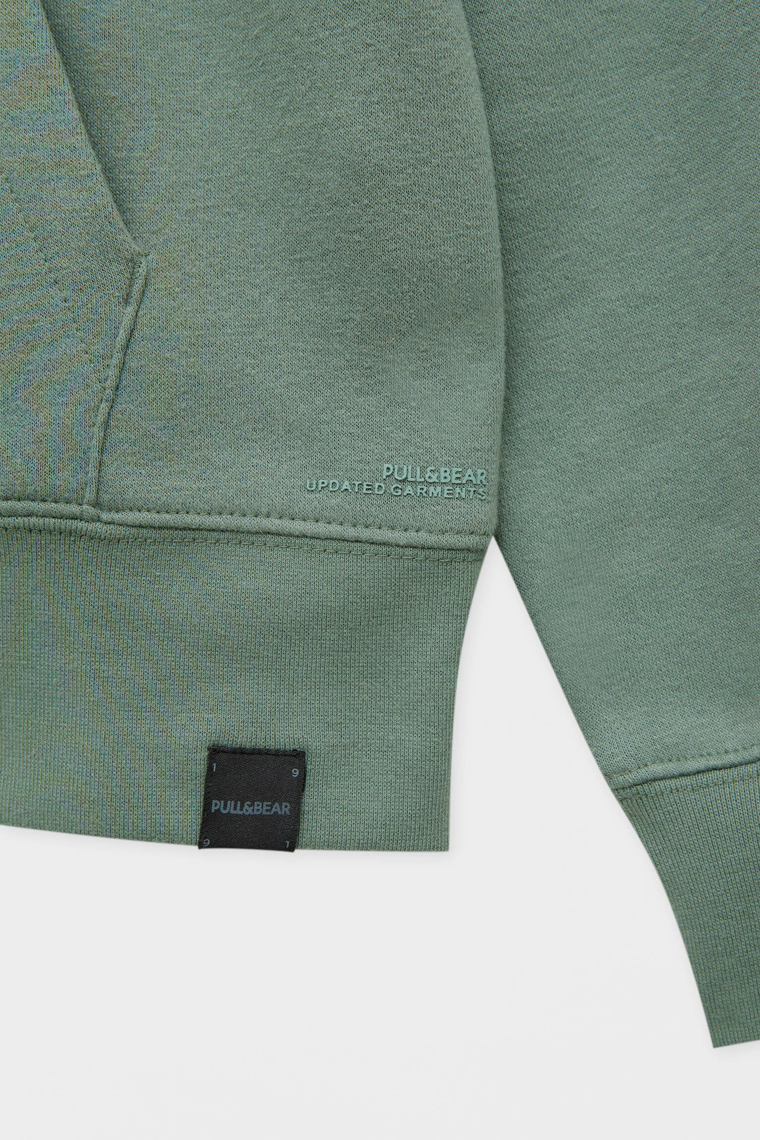 Pull \u0026 Bear - Sudadera básica cremallera pecho