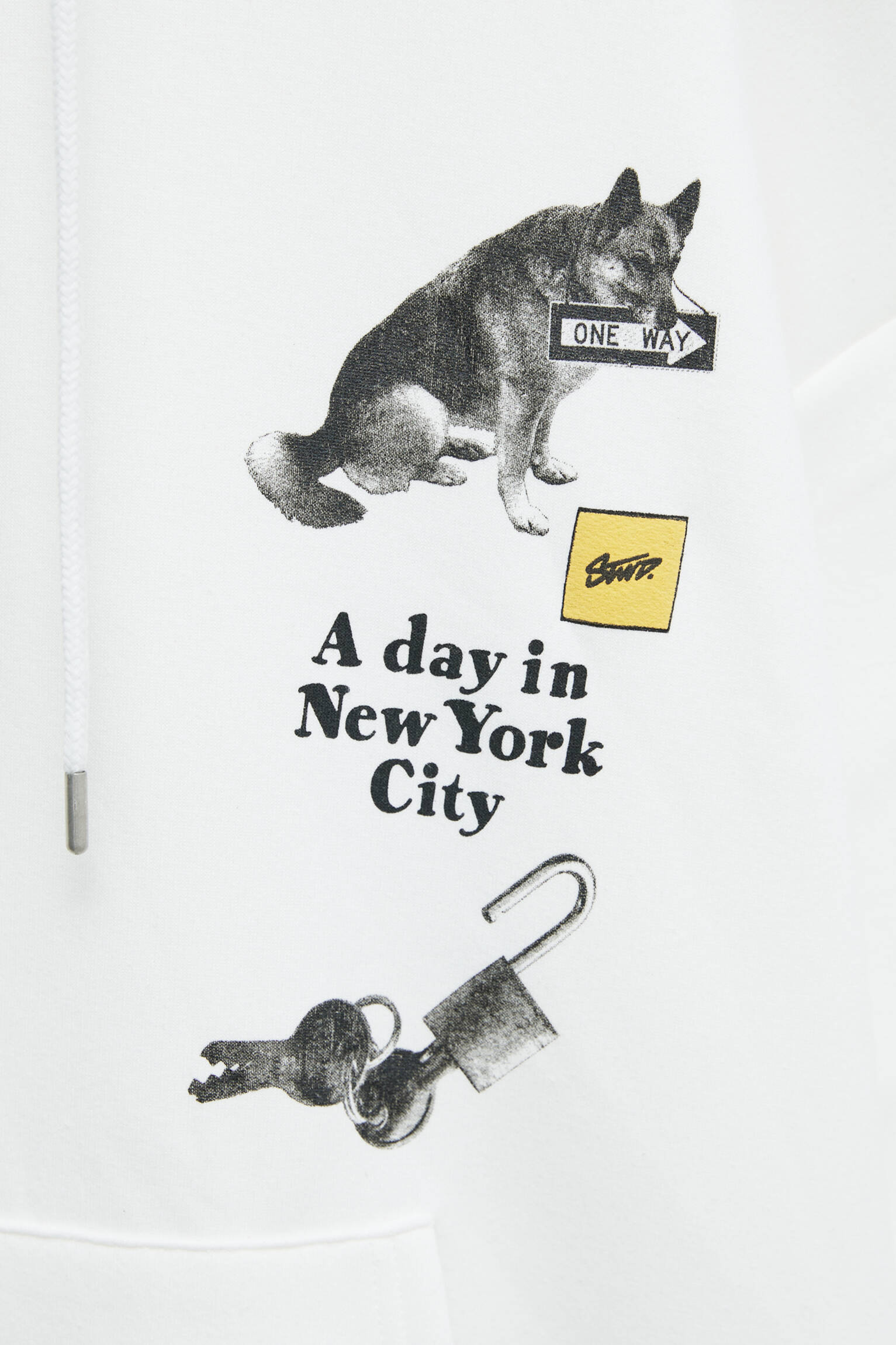 Pull \u0026 Bear - Sudadera A day in New York City