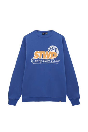 Blue STWD sweatshirt