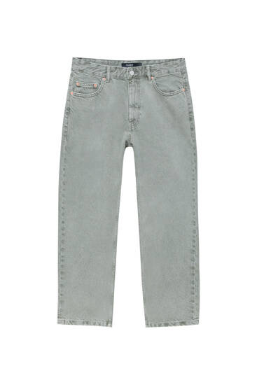 Faded standard fit jeans