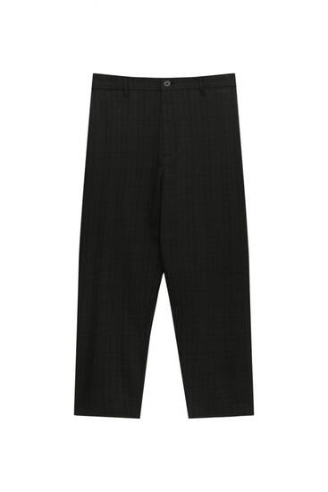 Basic loose fit tailored trousers