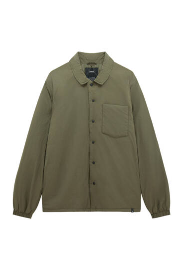 Overshirt with front pocket