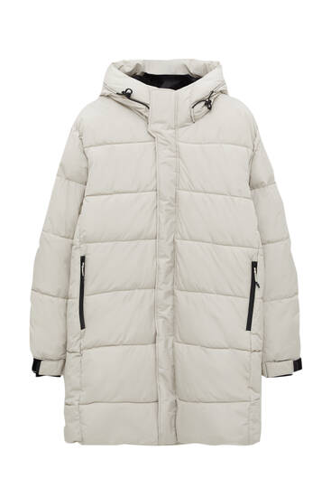 abrigos pull and bear hombre