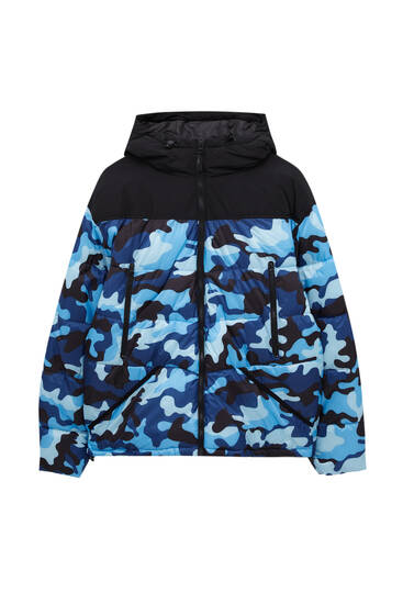 pull and bear camo jacket