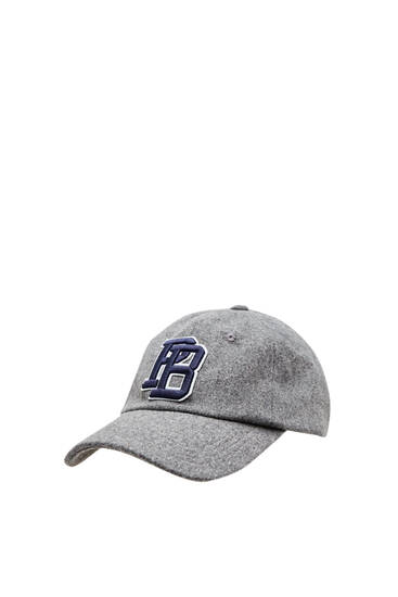 Grey cap with front logo