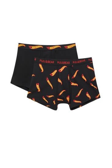 Pack of Hot Wheels boxers