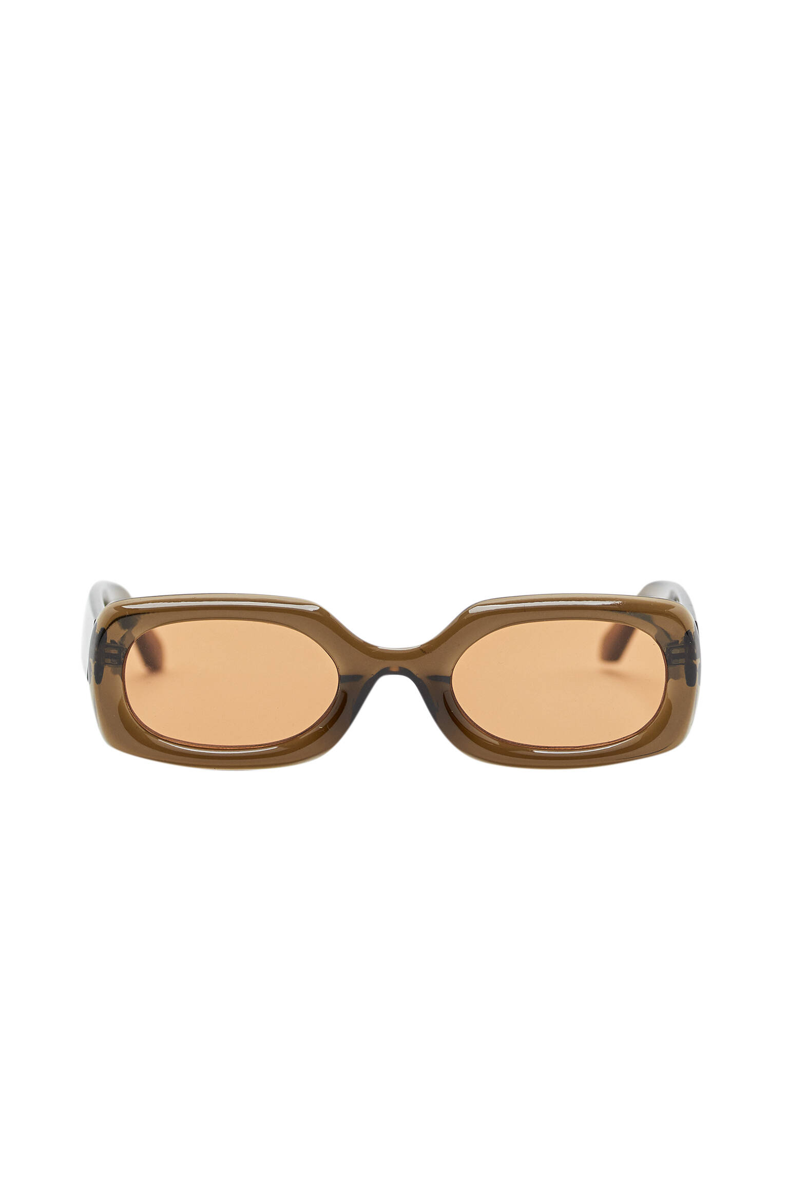 Солнцезащитные очки в коричневой каучуковой оправе РАЗНЫЕ Pull & Bear