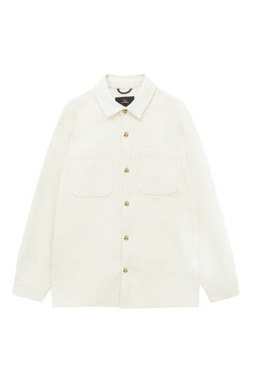 pull and bear checked jacket
