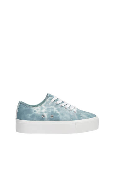 Casual tie-dye trainers
