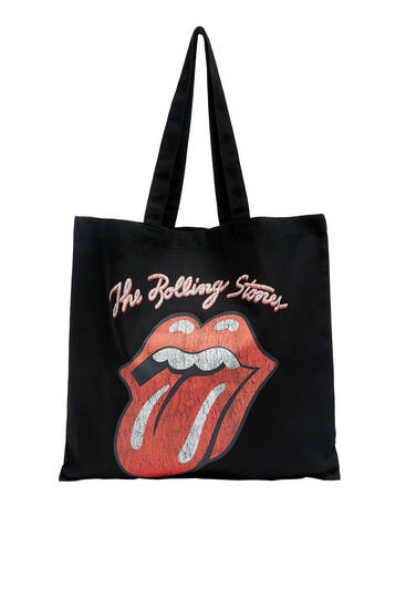 Rolling Stones tote bag