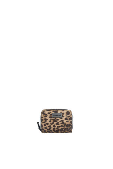 Animal print purse