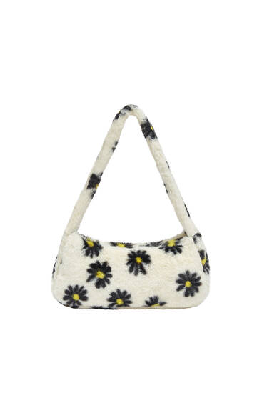 Shoulder bag with daisy detail