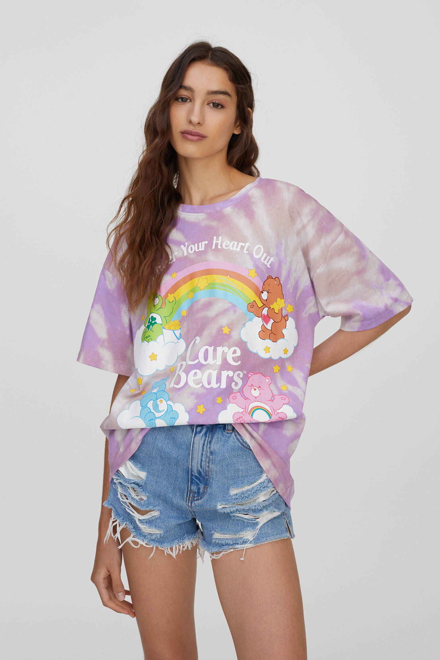 care bear t shirt pull and bear