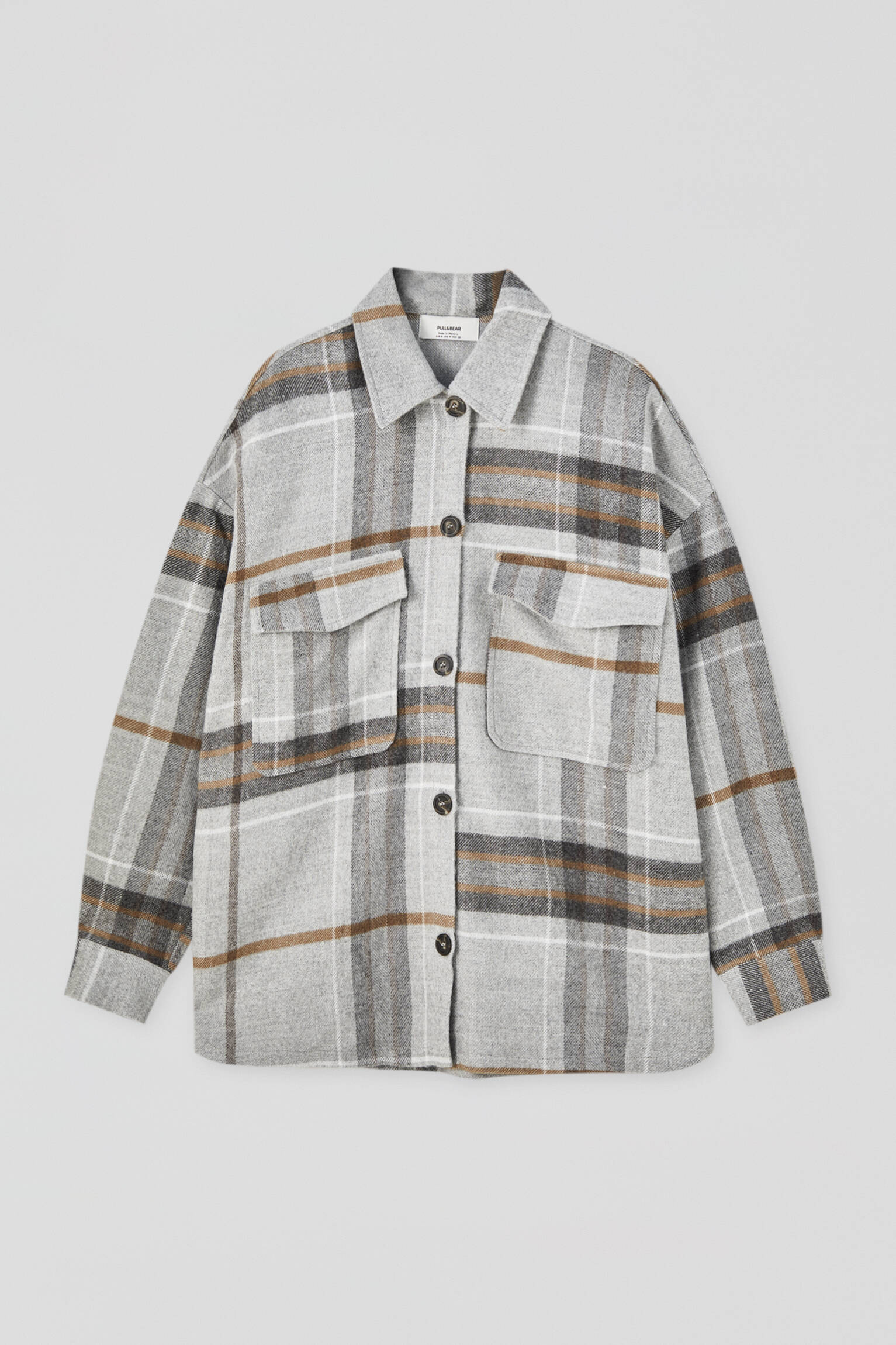 overshirt pull and bear