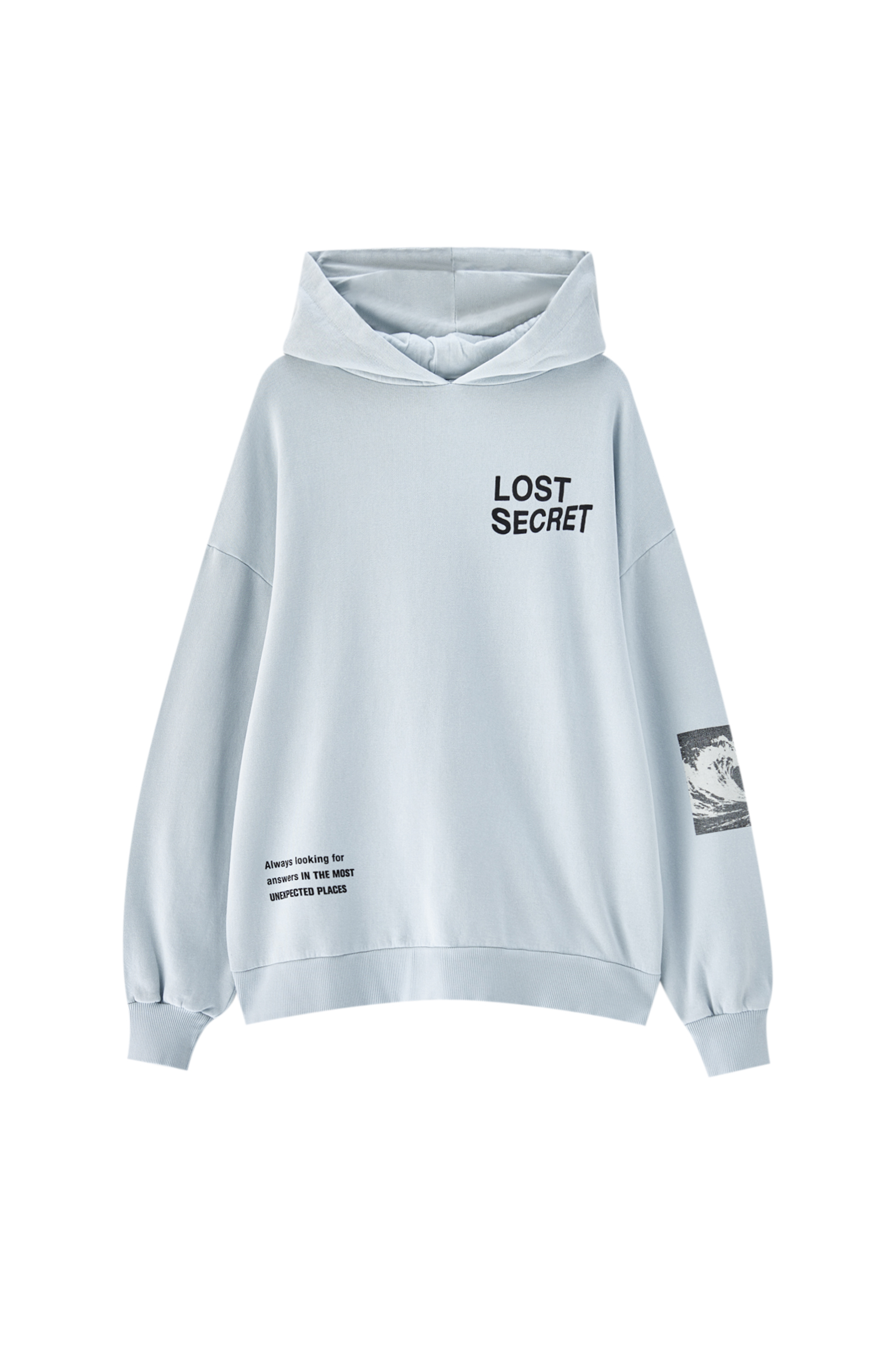 slogan hoodie