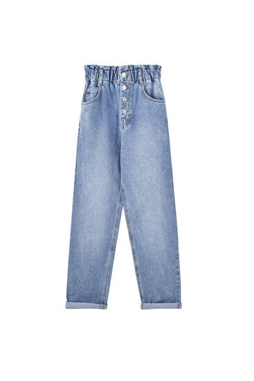 barrel fit jeans pull and bear