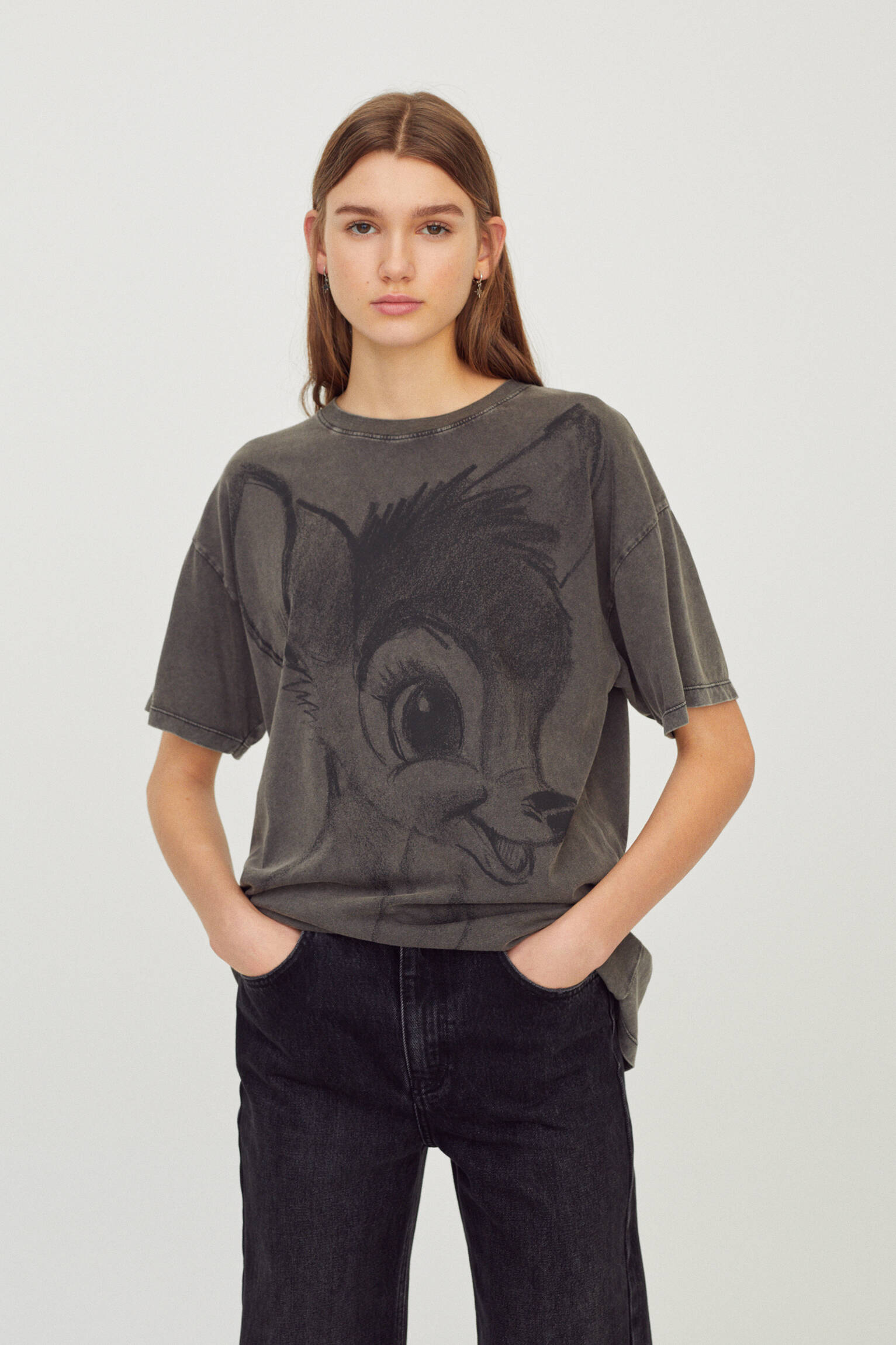 pull and bear bambi t shirt