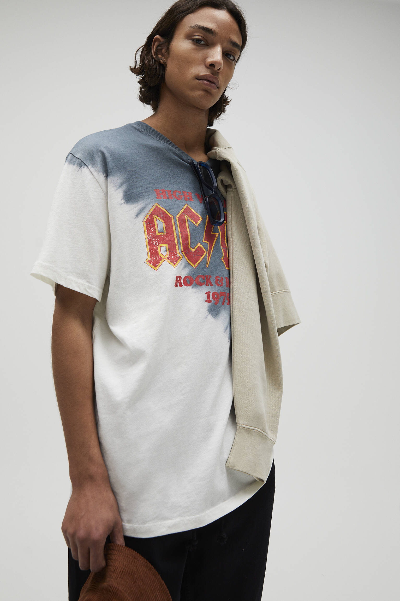 pull and bear ac dc shirt