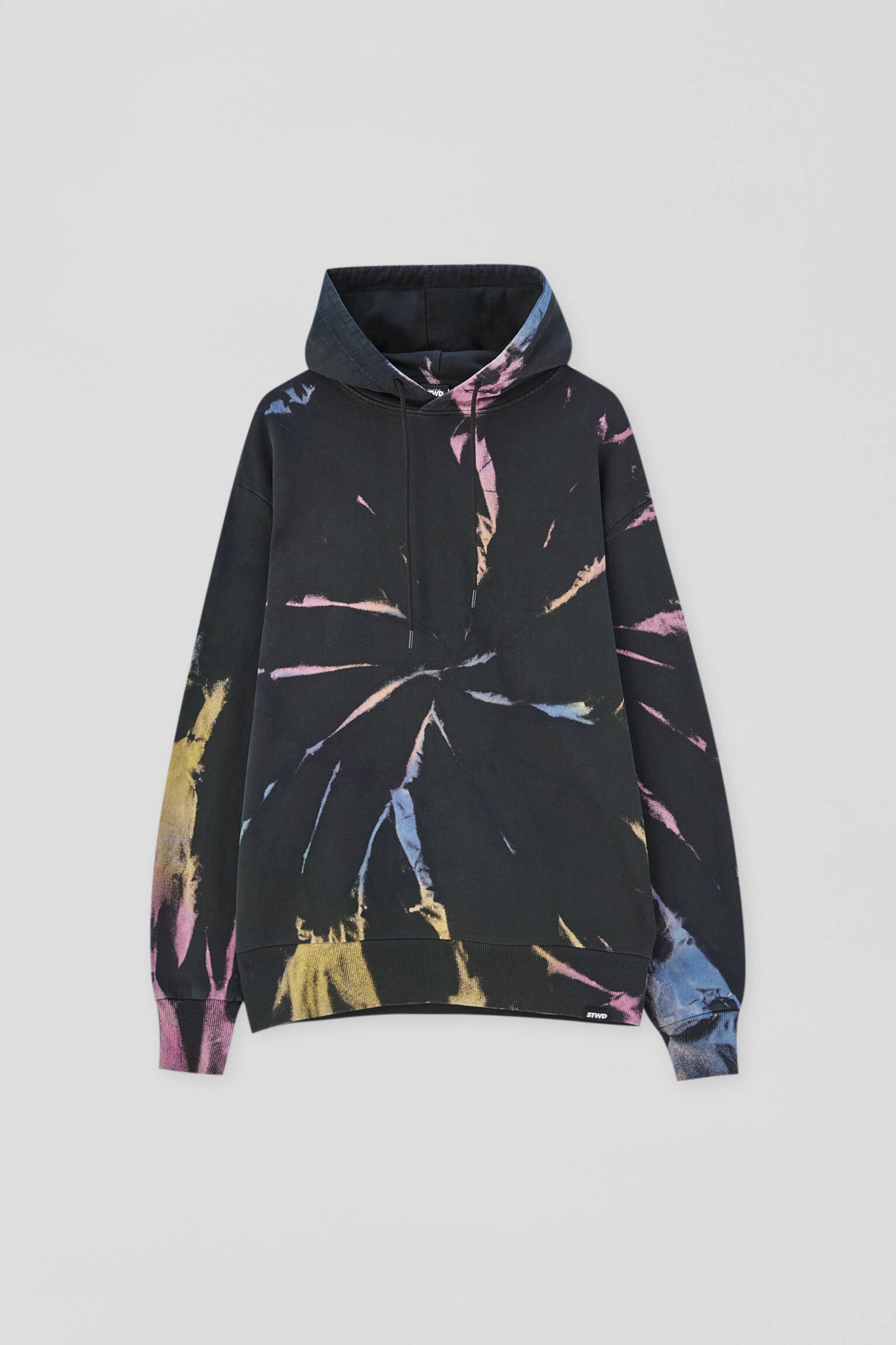 pull and bear tie dye sweatshirt
